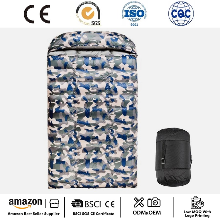 Sac de couchage enveloppe 2 personnes pour couple