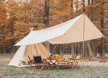 Équipement de camping en plein air essentiel