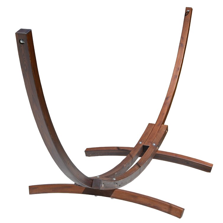Guide d'installation du support de hamac à arc en bois
