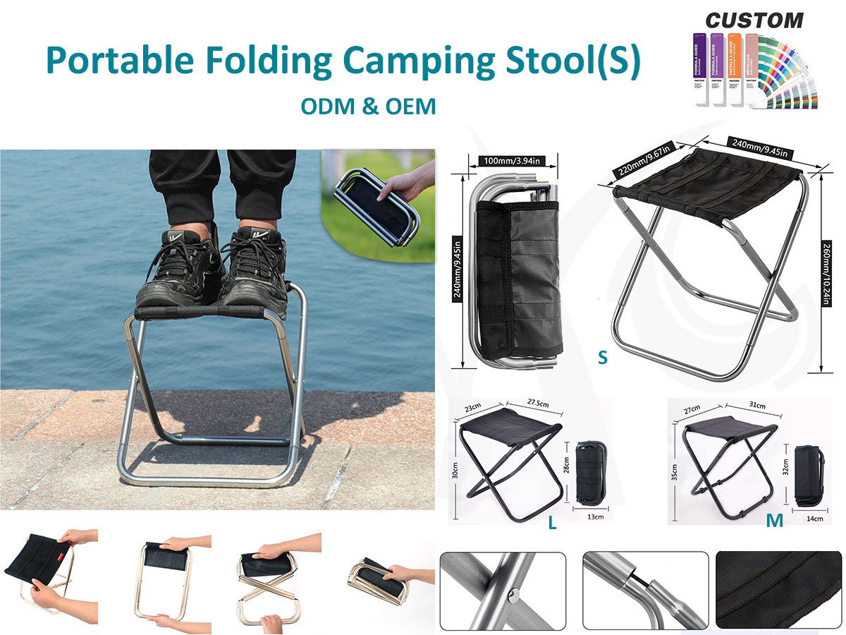 Que diriez-vous de ce tabouret de camping?