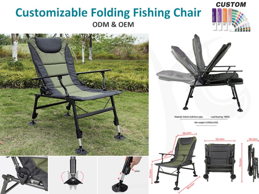 Êtes-vous attiré par cette chaise de pêche multifonctionnelle qui convient à tous les terrains ?