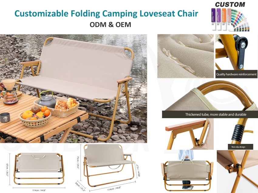 Ce banc de camping pliant est génial ! A l'air génial et confortable !