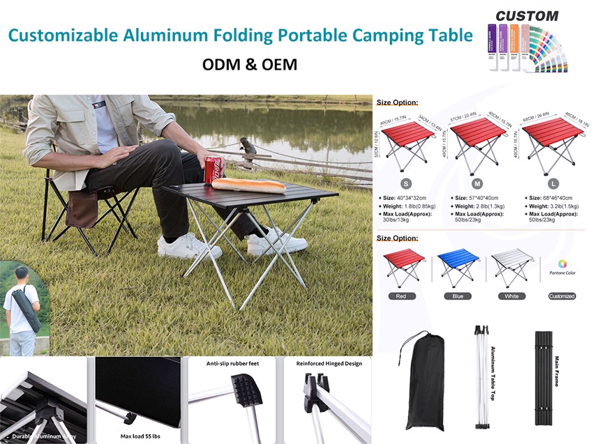 Vous avez cette table pliante de camping ?