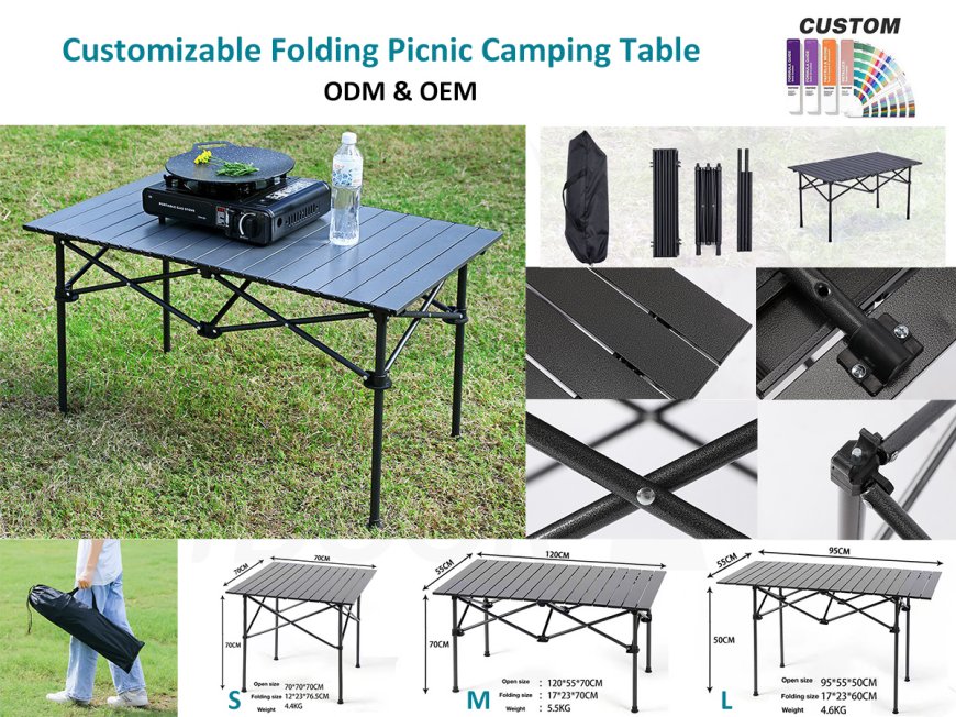 Pourquoi choisir cette table de camping en aluminium ?