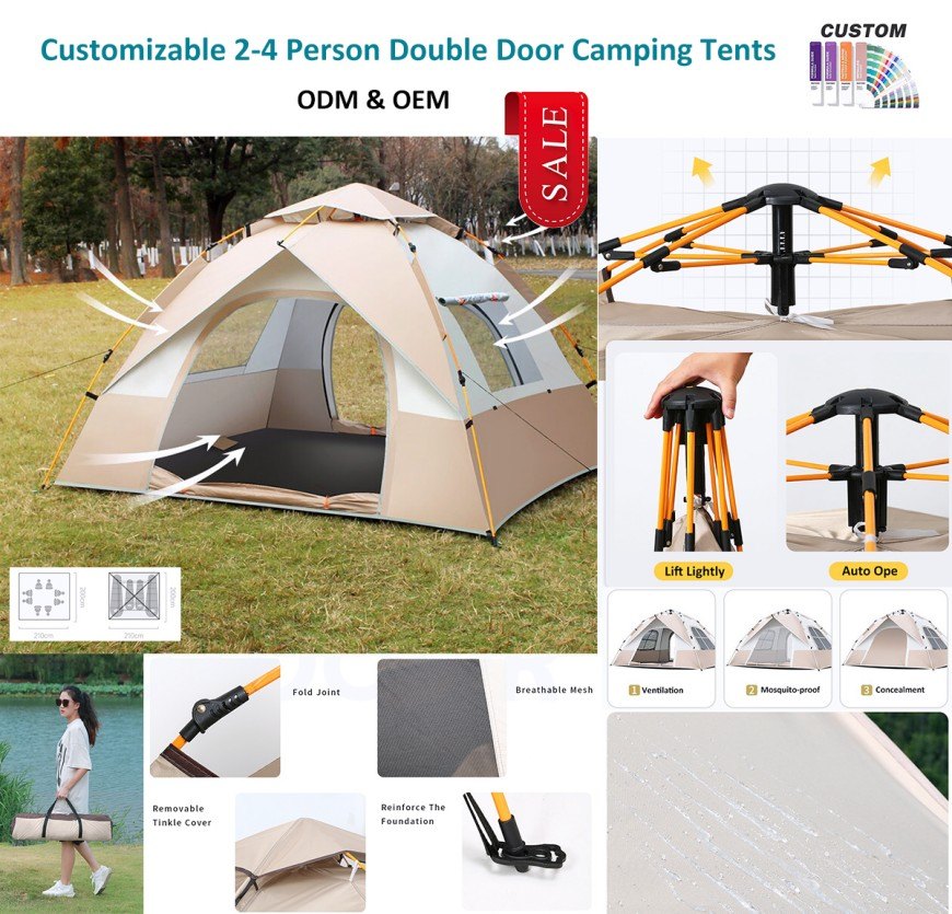 Grande tente pop-up