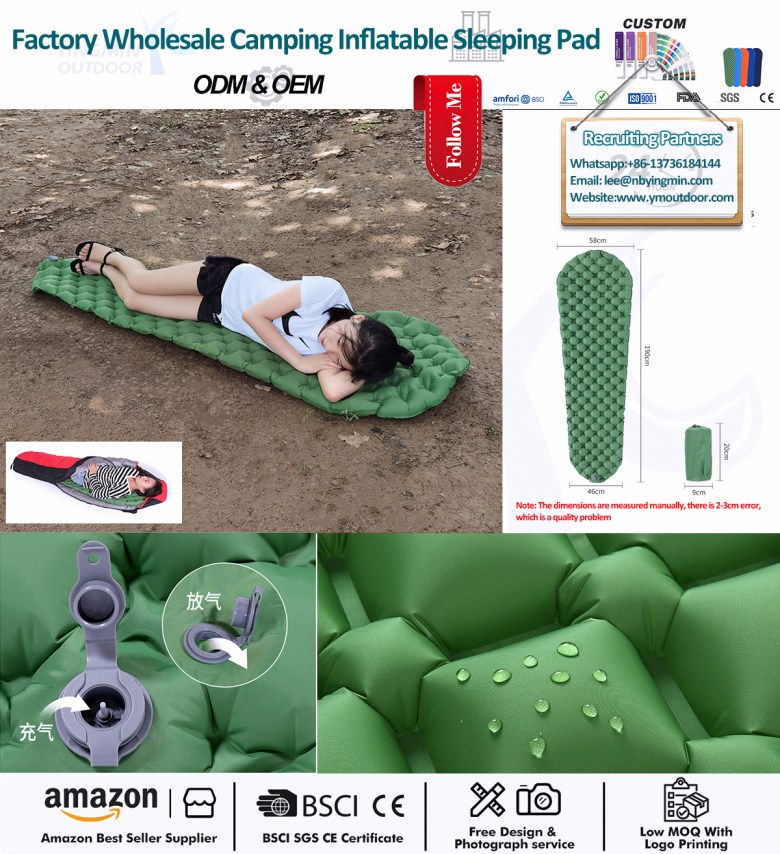 Matelas de couchage super léger de haute qualité