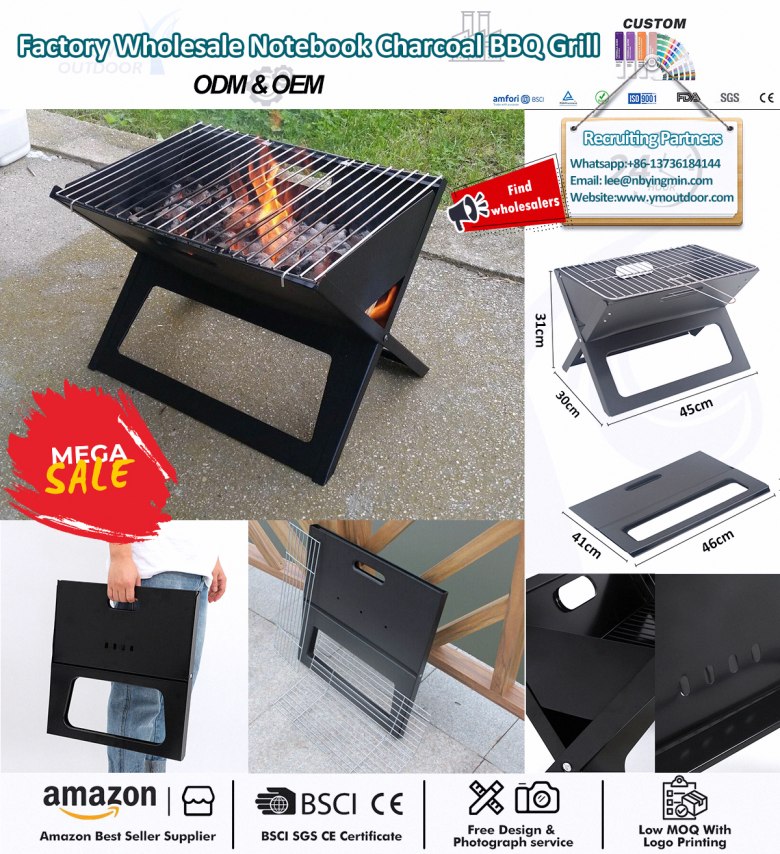 Super petit barbecue au charbon de bois portable !