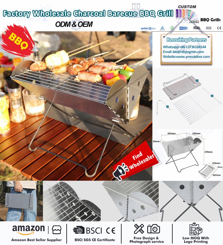 Bon gril portable compact