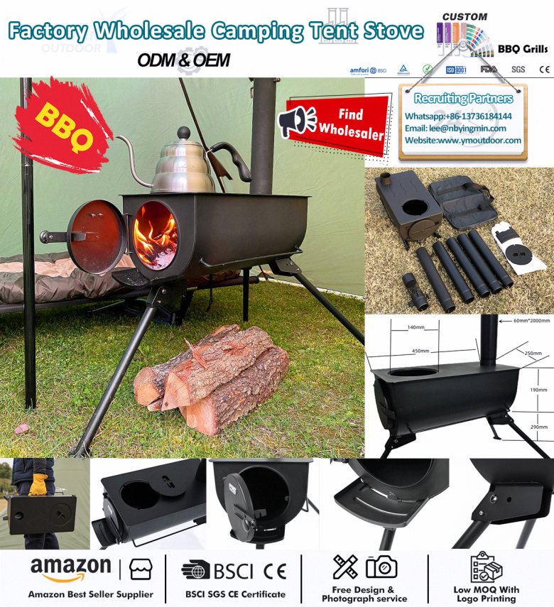 Délicieux réchaud pour tente de camping !