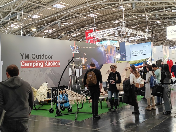 YMOUTDOOOR 2023 Year ISPO Outdoor Exposition parfaitement conclue