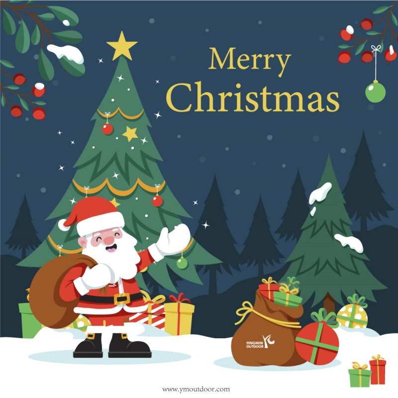 Ymoutdoor vous souhaitant un joyeux Noël