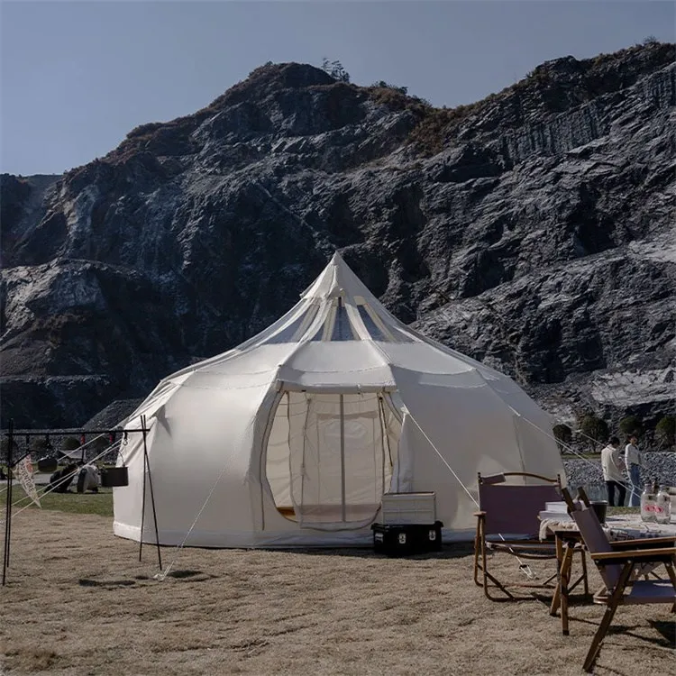 Combien de temps durent la tente de cloche en toile en plein air?