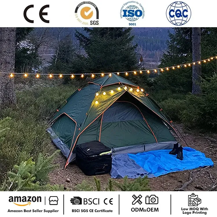 Quelles sont les précautions pour la mise en place d'une tente de camping?