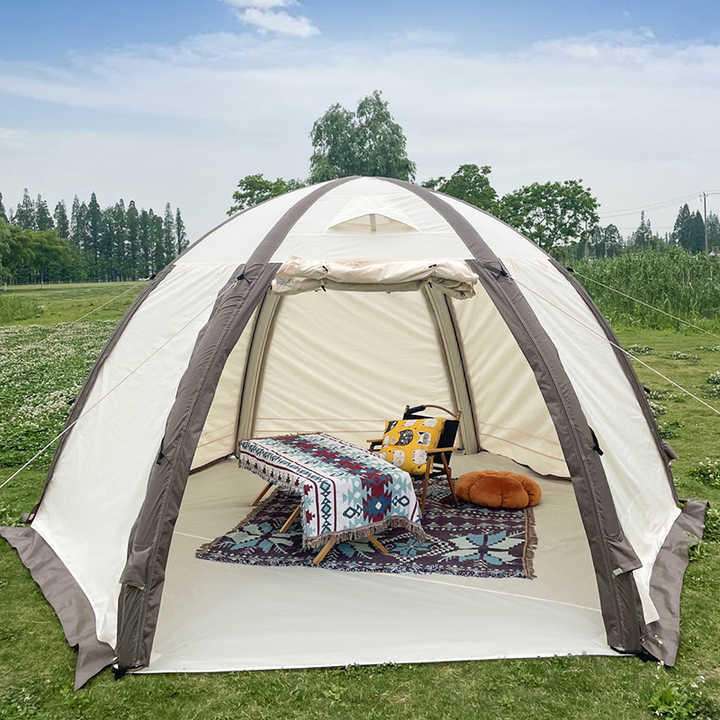 Tente hexagone gonflable du dôme de camping