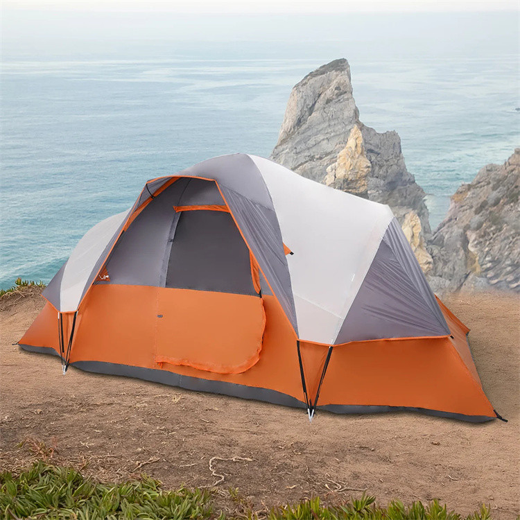 Tente dôme de camping pour 9 personnes