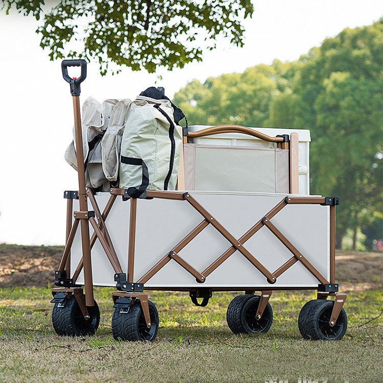 Chariot de camping pliable