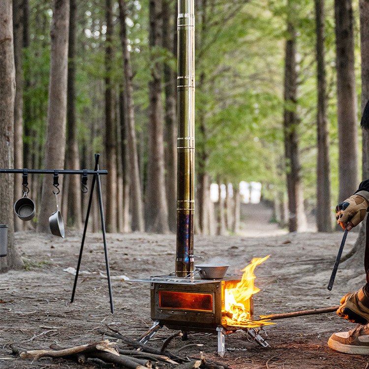 Réchaud de tente chaude de camping