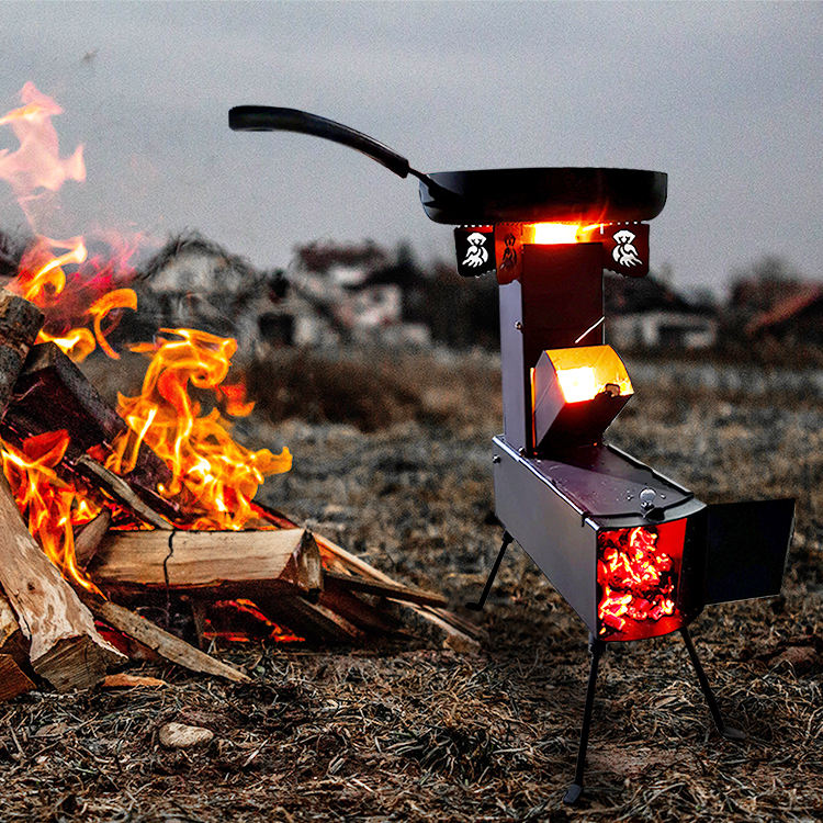 Réchaud à fusée de camping
