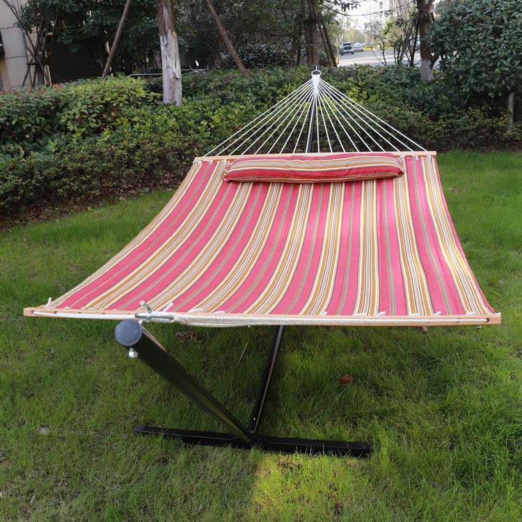 Lit hamac matelassé double