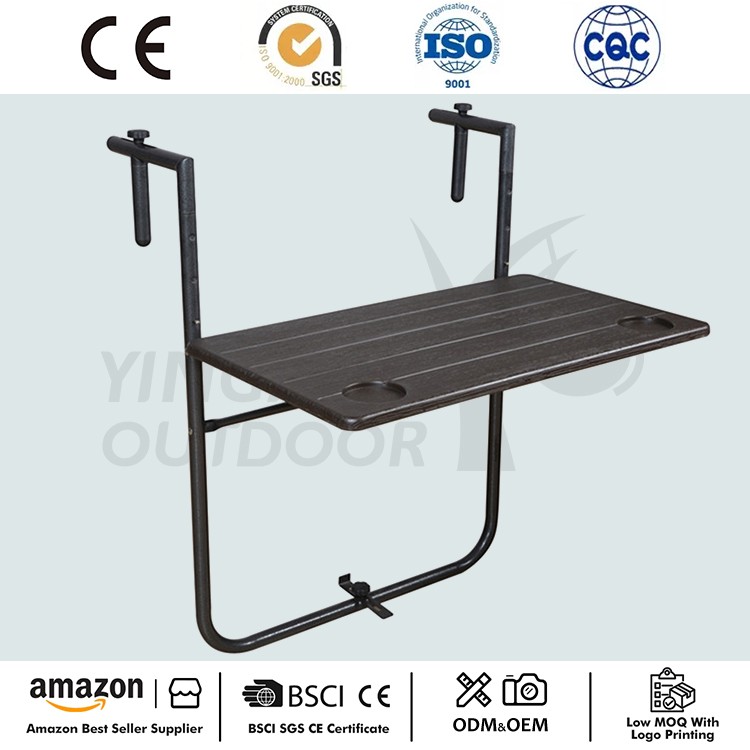 Table de suspension du balcon pliant