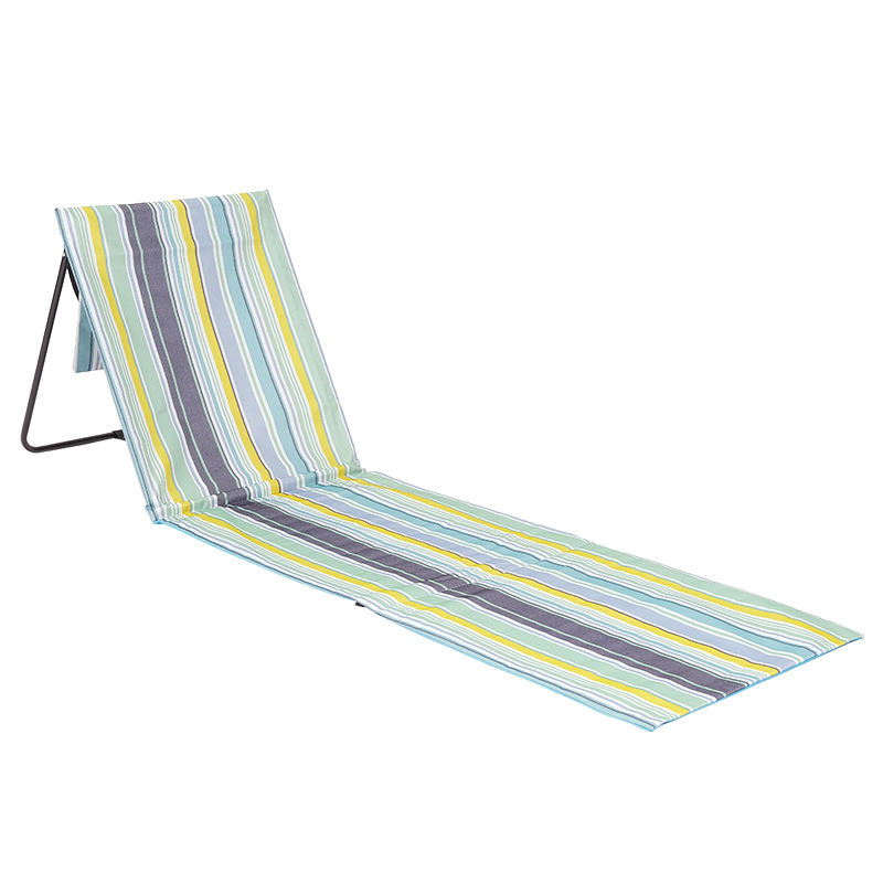 Chaise longue de plage pliante