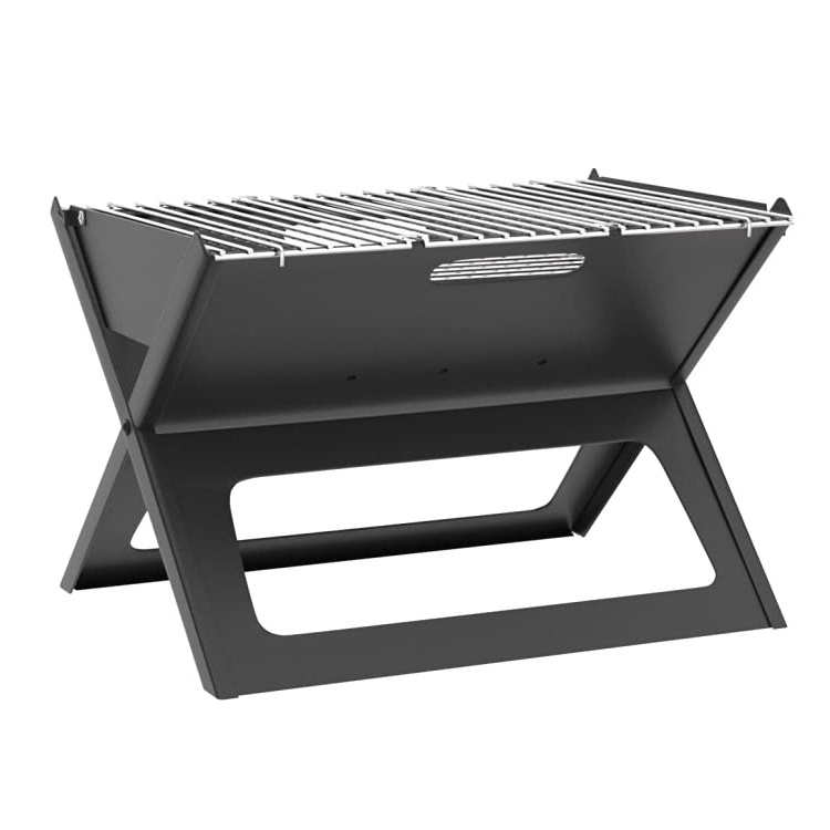 Barbecue au charbon de bois pour cahier pliant