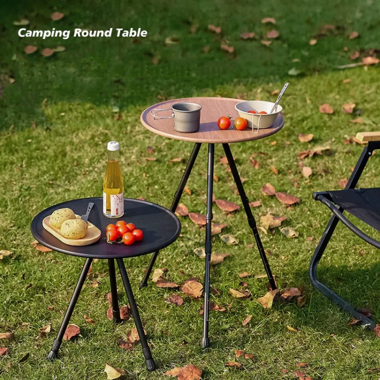 Tables d'appoint de camping en plein air pliantes