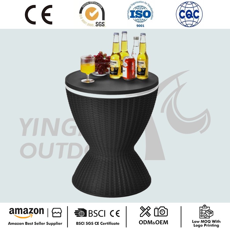 Table de refroidisseur de bar extérieur