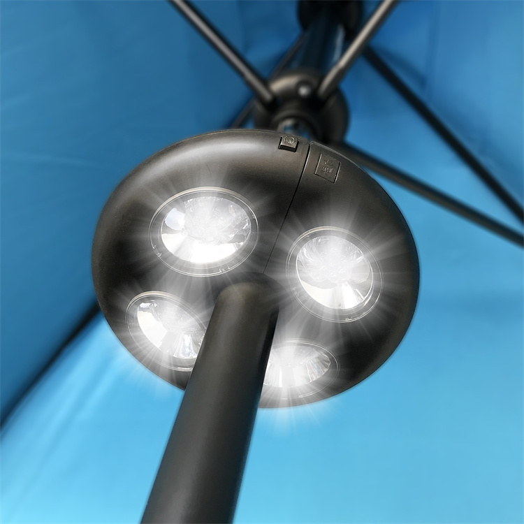 Lumière de parapluie à DEL pour patio