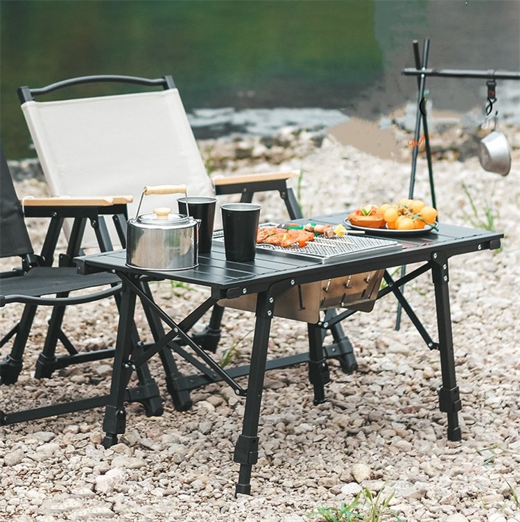 Table de camping de pique-nique pliant extérieur