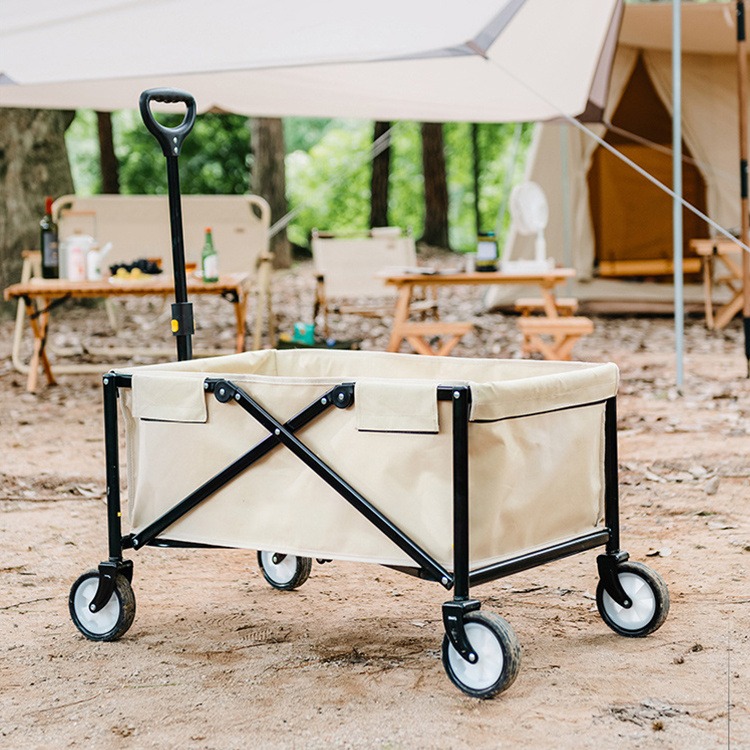 Chariot de pliage de jardin extérieur
