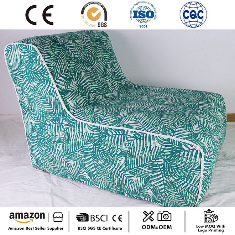 Canapé gonflable extérieur de chaise longue d'airbag