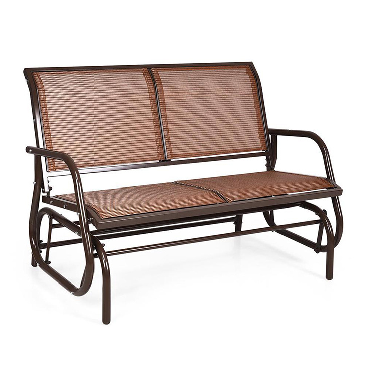 Banc de patio extérieur Swing Glider Chair