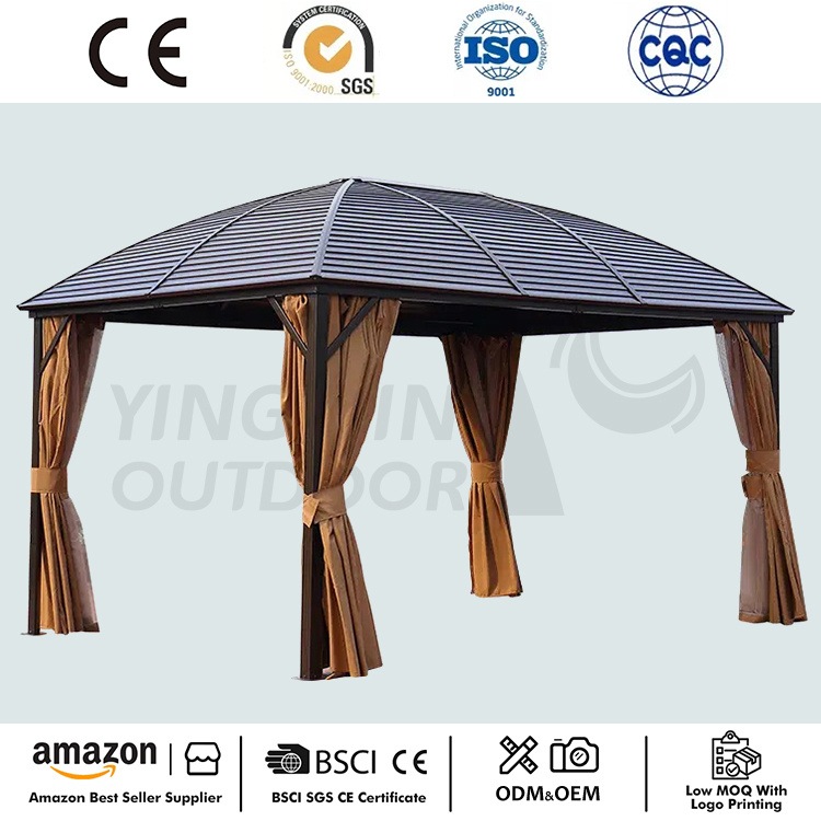 Pavillon de pavillon extérieur gazebo