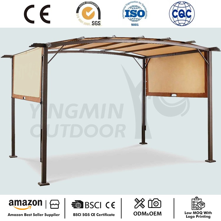 Auvent de pergola rétractable extérieur