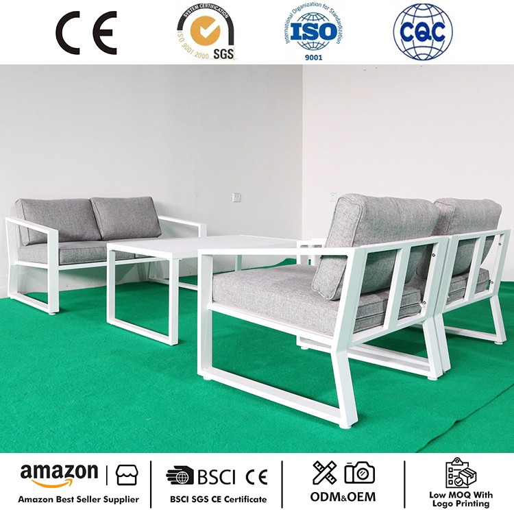 Le plus récent ensemble de meubles de patio en aluminium