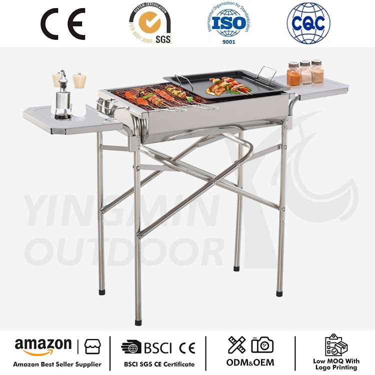 Barbecue portatif au charbon de bois