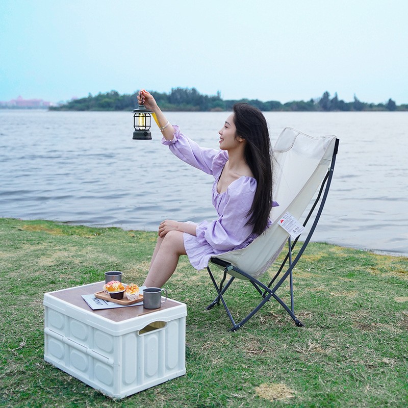 Chaise pliante de randonnée de camping portable