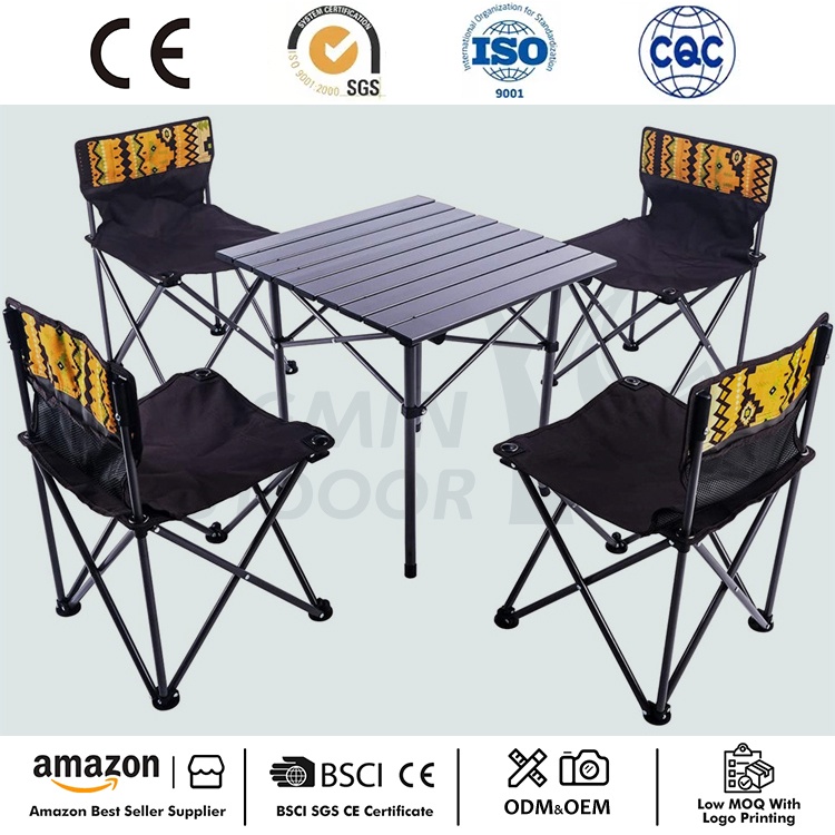 Ensemble de chaises de table pliantes portables