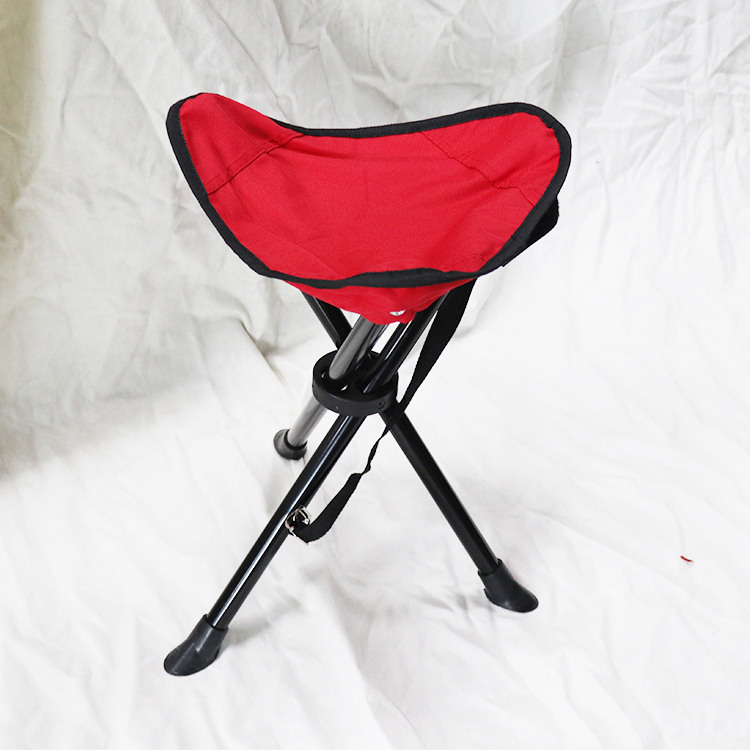 Chaise pliante portative de tabouret de camping de trépied