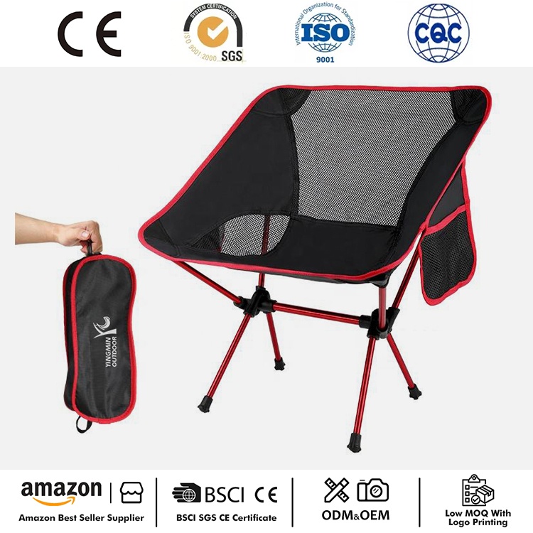 Chaise de camping pliante ultralégère