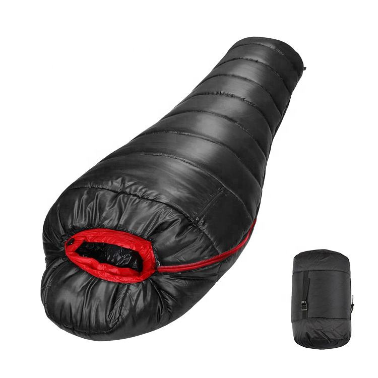 Sac de couchage ultra-léger en duvet épais