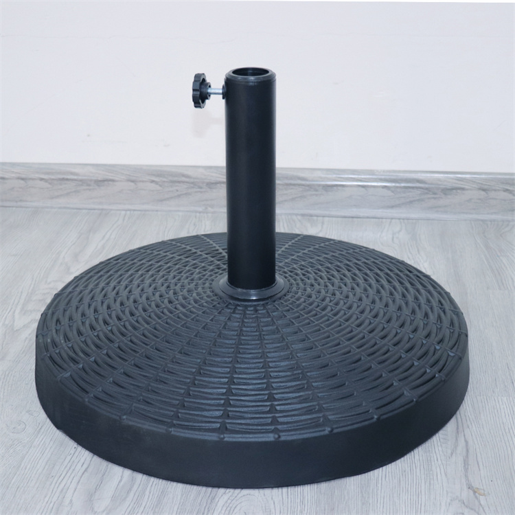 Support de base de parasol rond en osier de 23 po