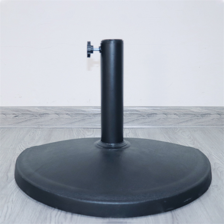 Base de parasol demi-ronde de 20 po