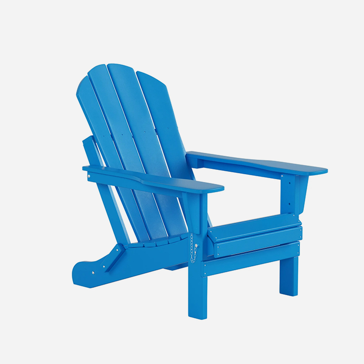 Chaise Adirondack de patio pliante d'extérieur