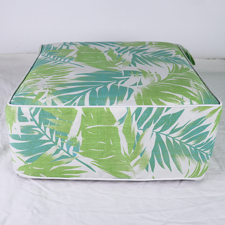 Tabouret gonflable Rectangle Lazy Ottoman